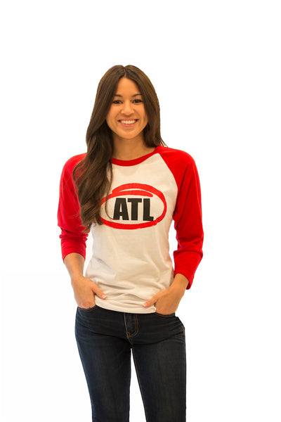 ATL Raglan (Red/White/Black)