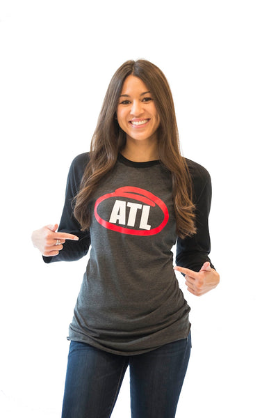 ATL Raglan (Black/Gray/Red/White)