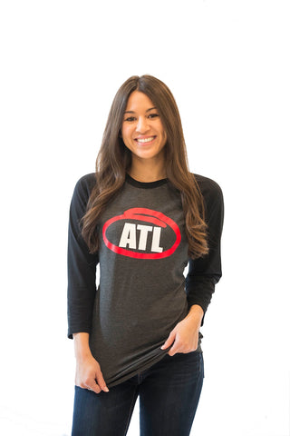 ATL Raglan (Black/Gray/Red/White)