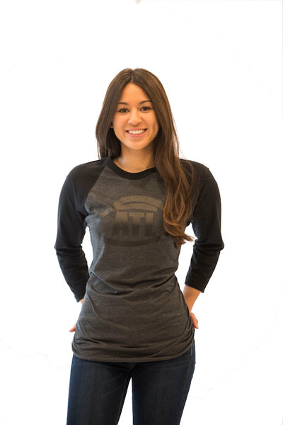 ATL Raglan (Black/Gray/Black)