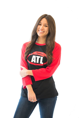 ATL Raglan (Red/Black/White)