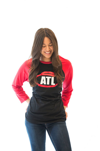 ATL Raglan (Red/Black/White)