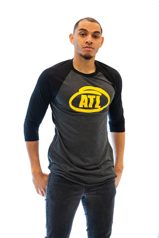 ATL Raglan (Black/Gray/Yellow)