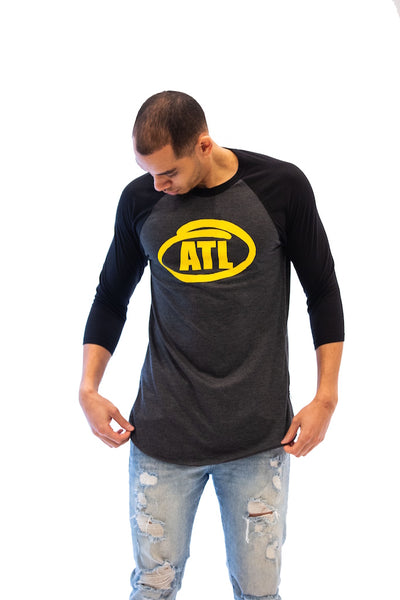 ATL Raglan (Black/Gray/Yellow)